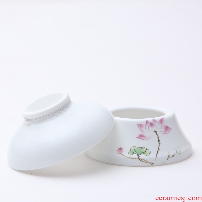 The Article about ceramic up porcelain remit white porcelain) tea tea tea service item in hot tea filters