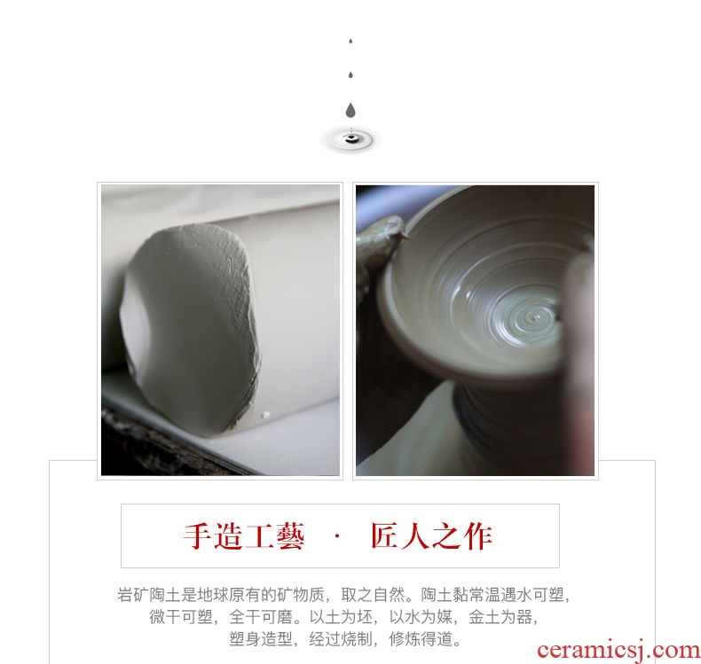 Creative tea ceramic filter) coarse pottery tea every filter tea filter good kung fu tea tea accessories