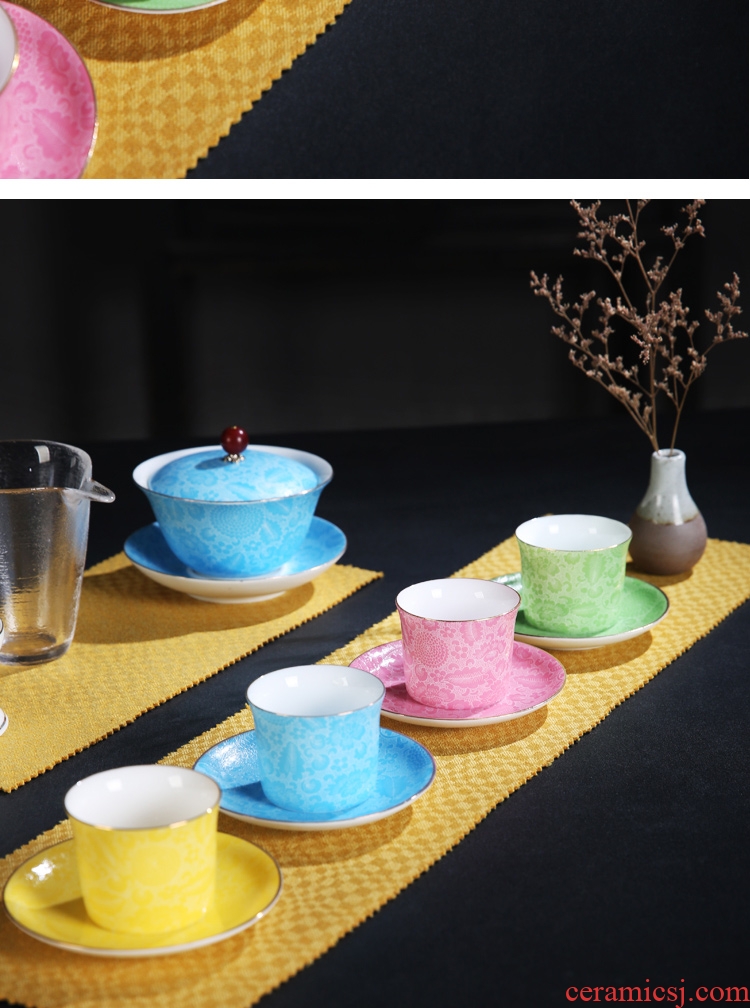 The Product porcelain sink also pick flowers blooming coasters checking ceramic saucer kung fu tea tea accessories