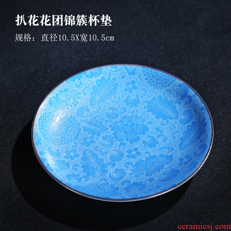 The Product porcelain sink also pick flowers blooming coasters checking ceramic saucer kung fu tea tea accessories