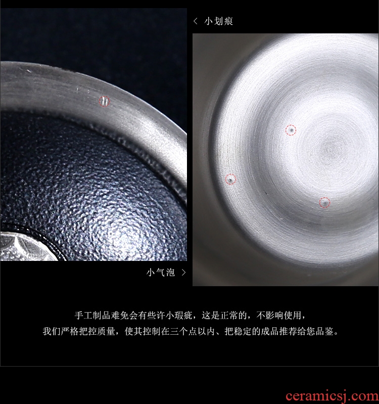 Tasted silver glaze porcelain remit ooze a pot of tea sets, ceramic pot 2 cups of kung fu tea set gift tea set