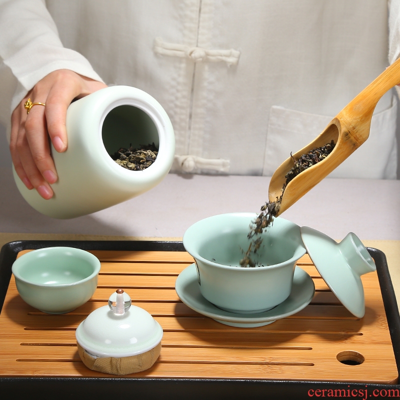 Friends is your up caddy fixings ceramic tea pot seal POTS powder as cans of tea POTS