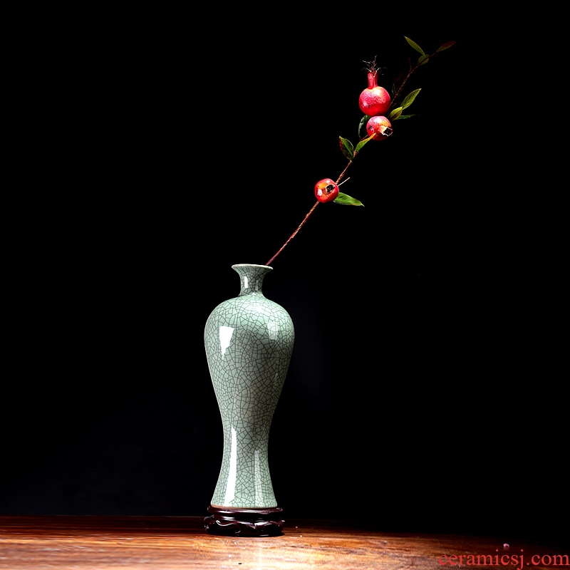 Flower implement soft outfit antique vase zen ceramics material Oriental Flower arranging traditional classical Flower vases, celadon