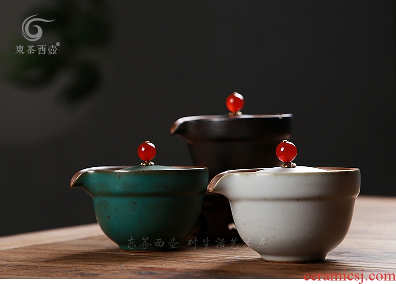 East west tea pot of Japanese tea sets dry tea with the ancient glaze a pot of 2 cups do make a pot of bearing group