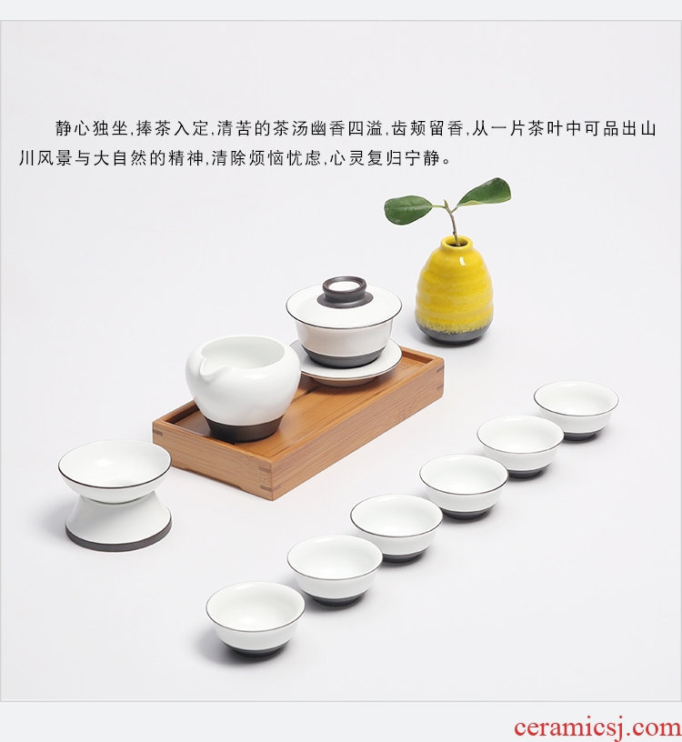 The Product porcelain hui xuan wen zen) ceramic tea tea filter filter tea accessories