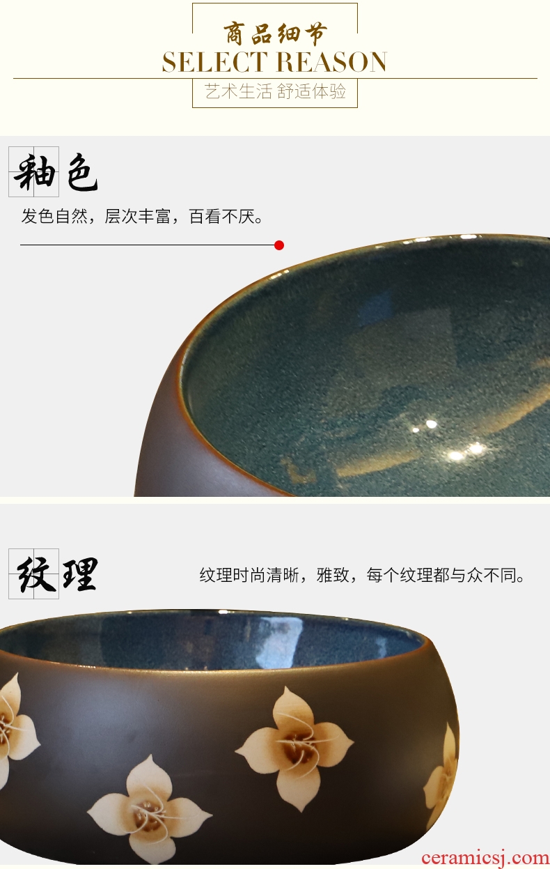 The stage basin sink basin new Chinese jingdezhen ceramics home for wash gargle The basin that wash a face wash basin
