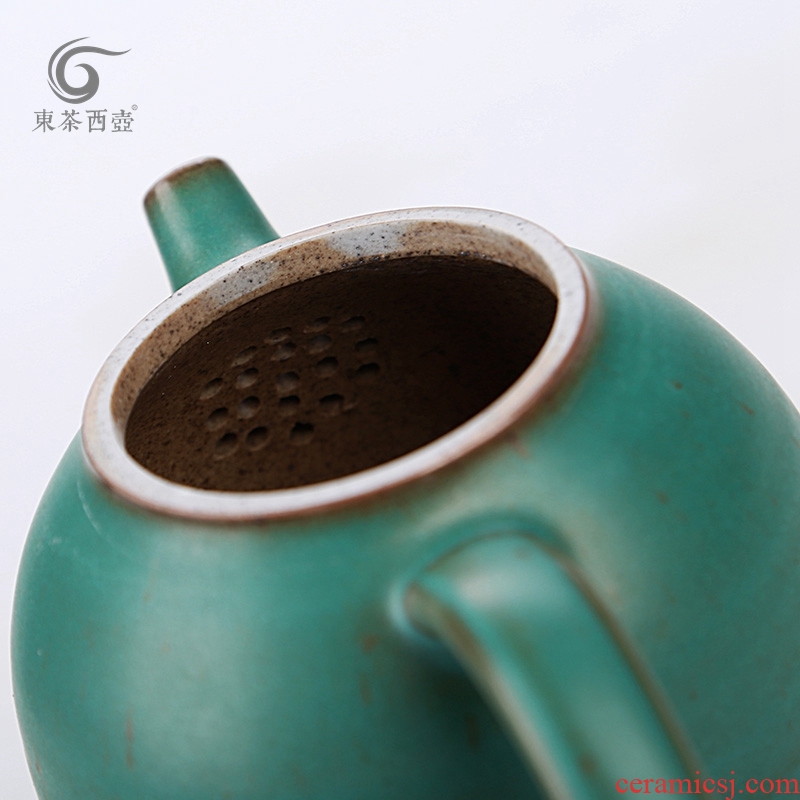 East west tea pot of Japanese tea sets dry tea with the ancient glaze a pot of 2 cups do make a pot of bearing group