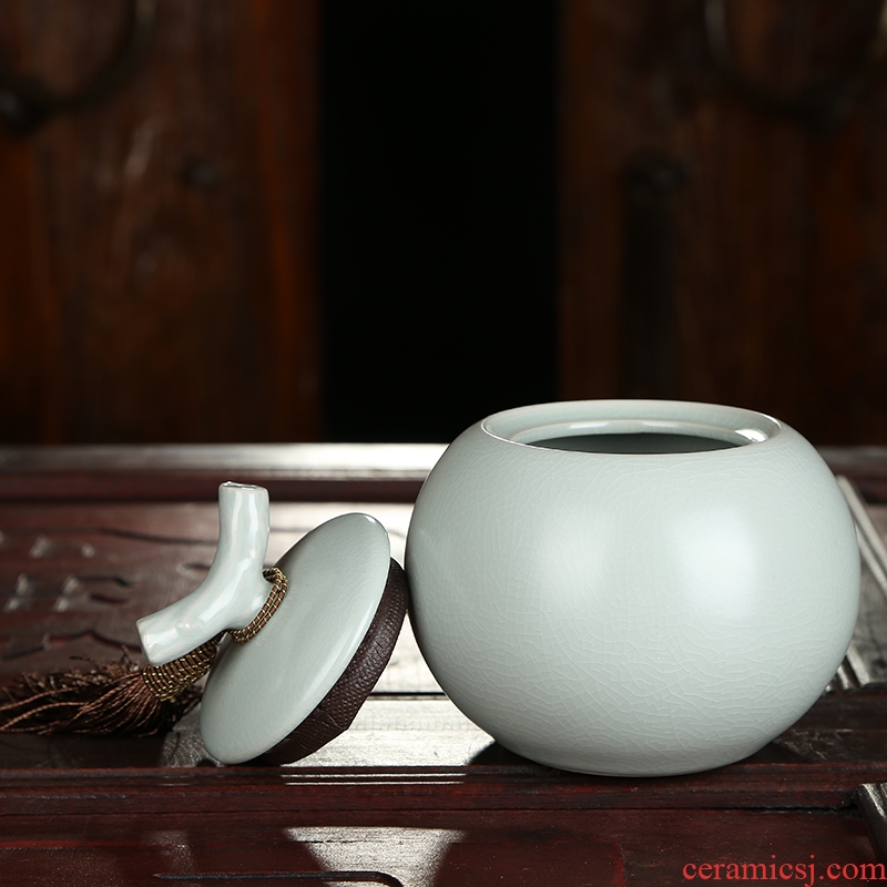 Taste your up porcelain remit slicing ceramics tieguanyin tea box sealed as cans Poole receives tea set a large jar