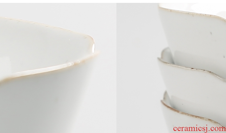 Yipin # $kung fu ceramic cups, black ceramic sample tea cup single tea pu 'er tea masters cup package mail