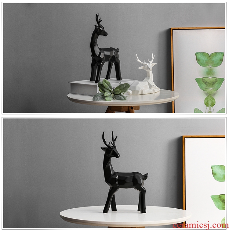 Mr Han mei Nordic creative household furnishing articles sitting room ark, ceramic decoration wedding birthday gift decoration