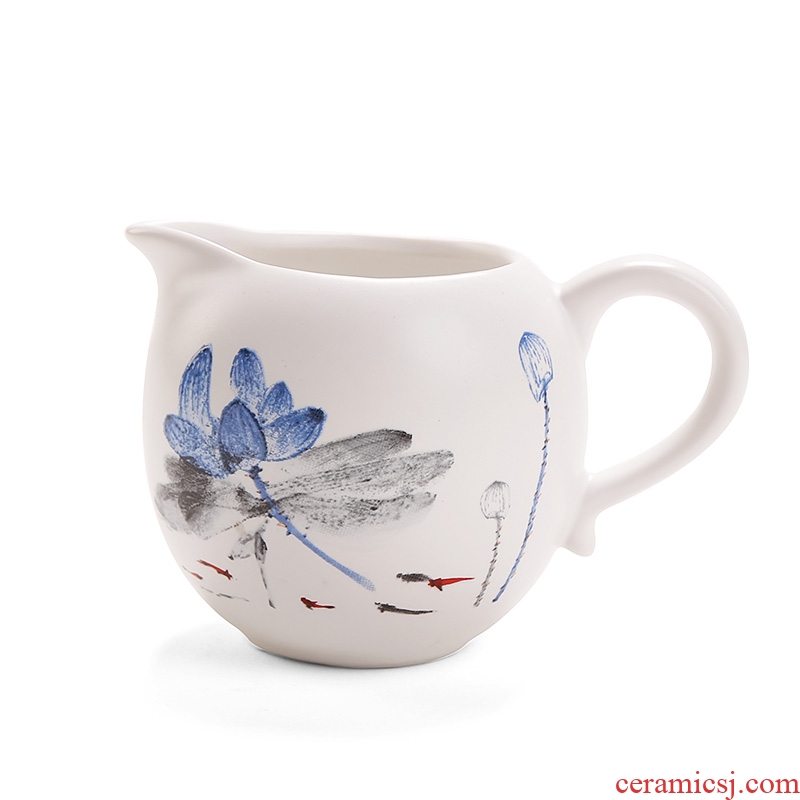 Up with just a cup of tea sea kung fu tea tea ware ceramic parts points home tea cup home office