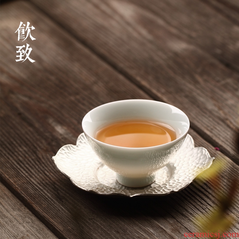 Ultimately responds to shadow celadon jingdezhen ceramic cups sample tea cup kunfu tea cup a single master cup small single cup bowl