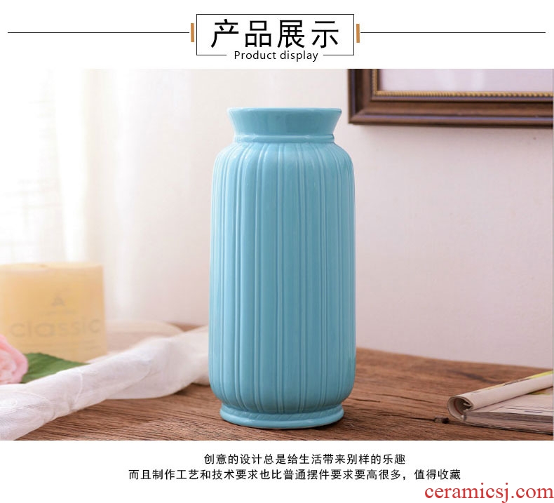 Jingdezhen ceramic European contracted floret home sitting room all over the sky star, hydroponic flower arrangement the flower adornment furnishing articles