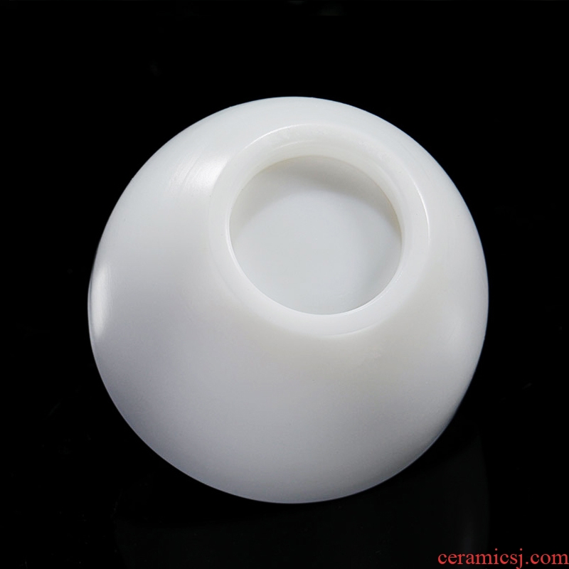 Famed kungfu master ceramic tea set tea cups little single CPU personal cup bowl dehua white porcelain cups