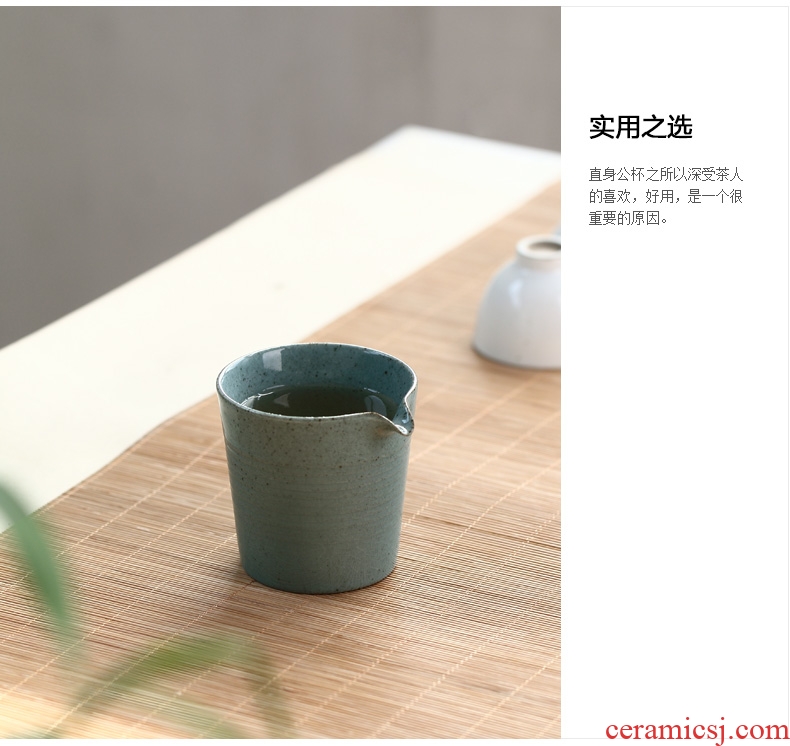 Ultimately responds to coarse pottery jingdezhen ceramic fair keller large Japanese tea and a cup of tea ware fambe points sea kunfu tea cup