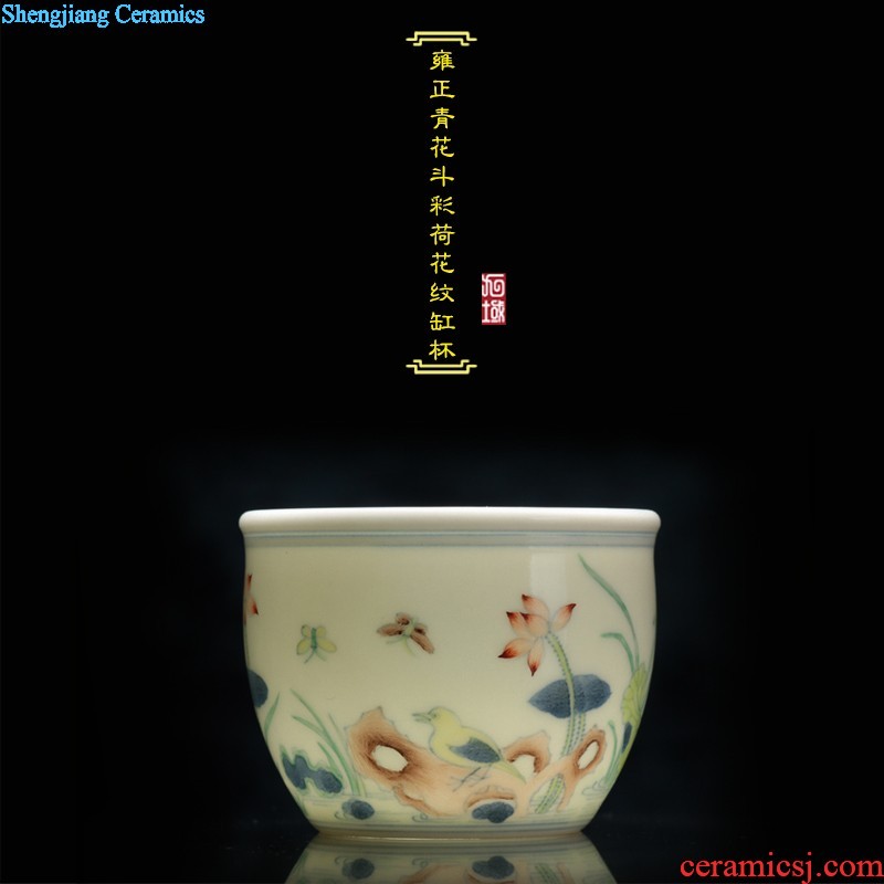 Jingdezhen ceramic cups With cover bone China mugs porcelain cup package mail office meeting Every year more than