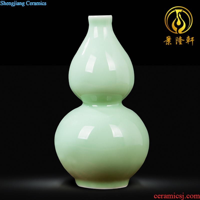 Jingdezhen ceramics porcelain bottle home study adornment brush pot furnishing articles handicraft student teachers' office