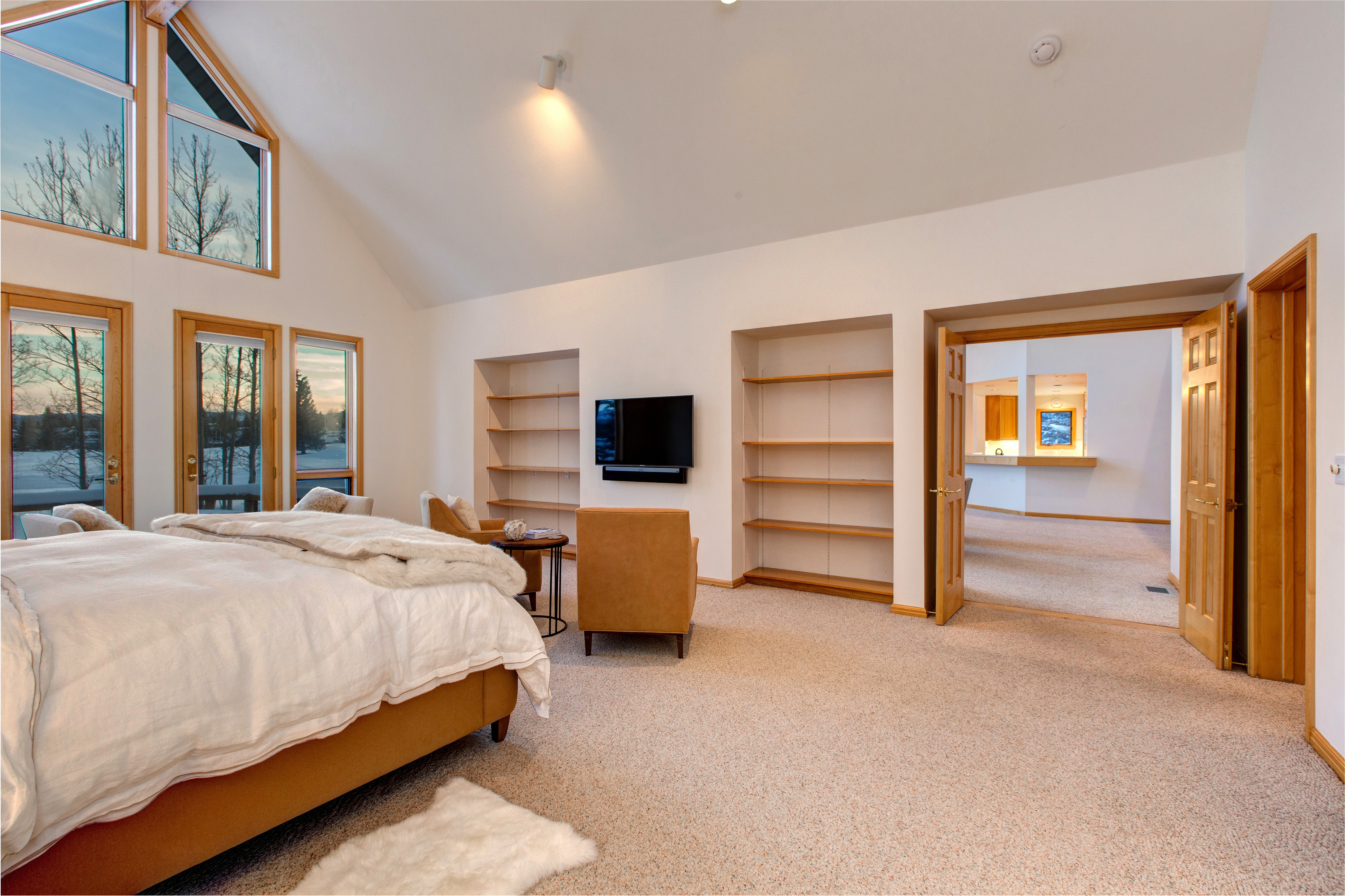 Abode Luxury Vacation Rentals Jackson Hole Aspen Wood Interior