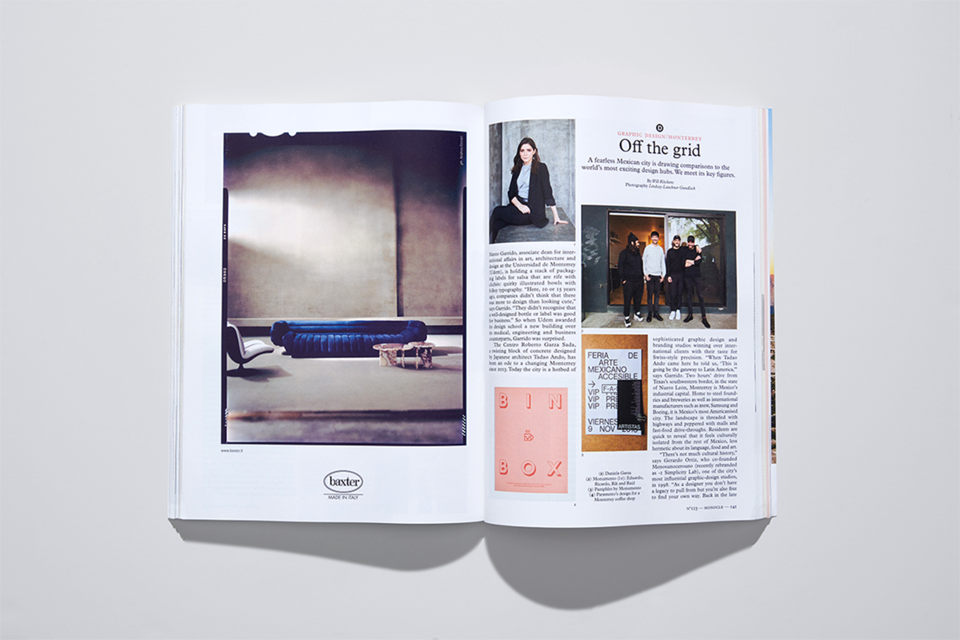 Anagrama featured in Monocle Issue 123: Off the Grid