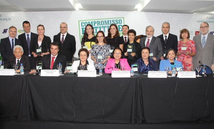 Evento de adesão de empresas à Campanha Compromisso e Atitude, em 27/03/2014. Créditos: Abdias Pinheiro
