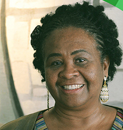  Maria das Dores do Rosário Almeida, a Durica, representante da Articulação de Organizações de Mulheres Negras Brasileiras (AMNB)