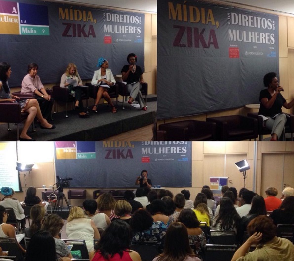 Evento sobre midia zika e direitos das mulheres UNFPA Fernanda Lopes