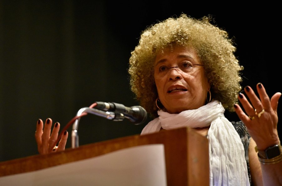 American Feminist And Author Angela Davis Addresses At The 8th Anuradha Ghandy Memorial Lecture In Mumbai