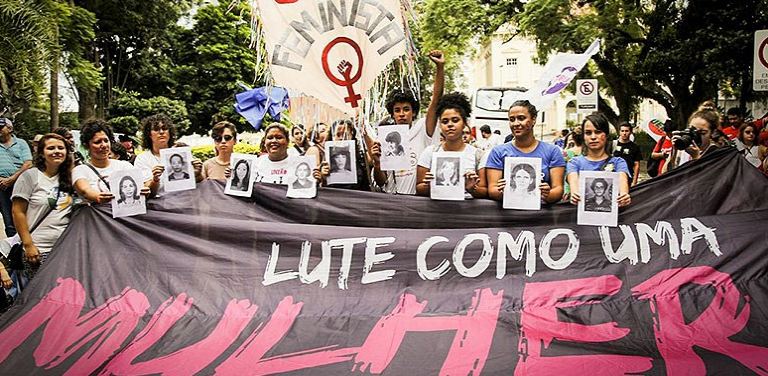 ato de mulheres em apoio a Lula_foto rede brasil atual