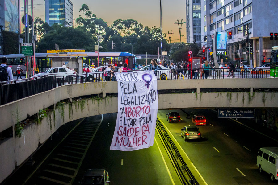 Pro Abortion Demonstration In Brazil