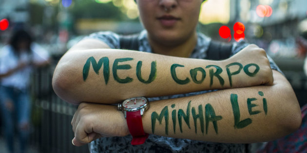 Pro Abortion Demonstration In Brazil