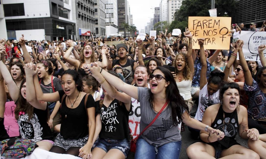 FEMINCIDIO_ProtestoSPFotoDaiaOliverBrazilPhotoPressLatinContentGettyImages