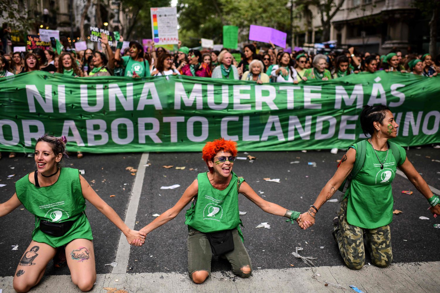 AbortoManifestacaoArgentinaFotoRonaldoSchemidtAFP