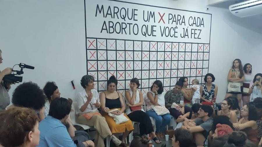 Encontro do Milhas Pelas Vidas da Mulheres – iniciativa ajuda a acessar o aborto legal, dentro e fora do Brasil – Arquivo pessoal