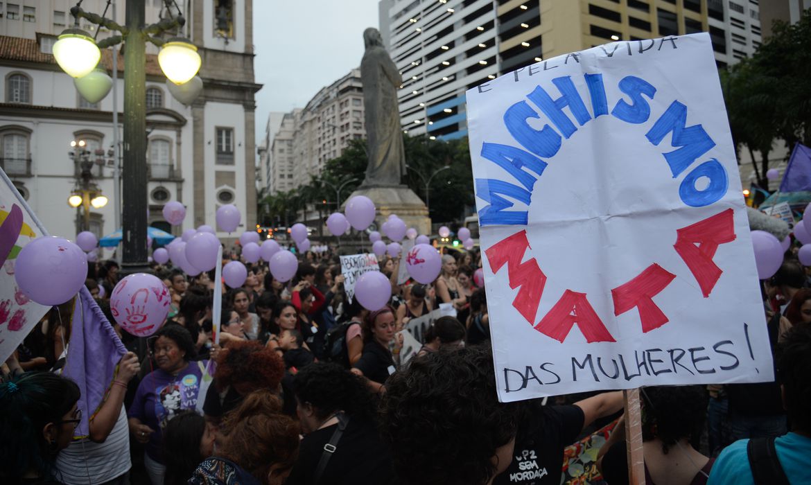 Foto Fernando Frazão – Machismo mata – feminicídio