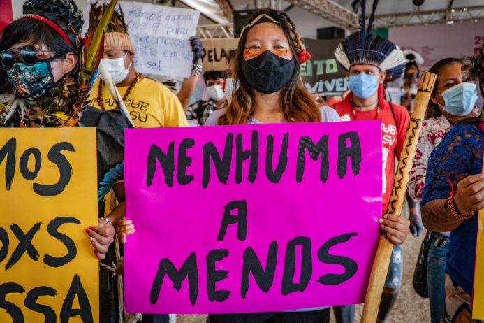 2ª Marcha das Mulheres Indígenas – Brasília (DF) “Mulheres originárias: Reflorestando mentes para a cura da Terra”. Fotos: Ana Pessoa/ Mídia Ninja