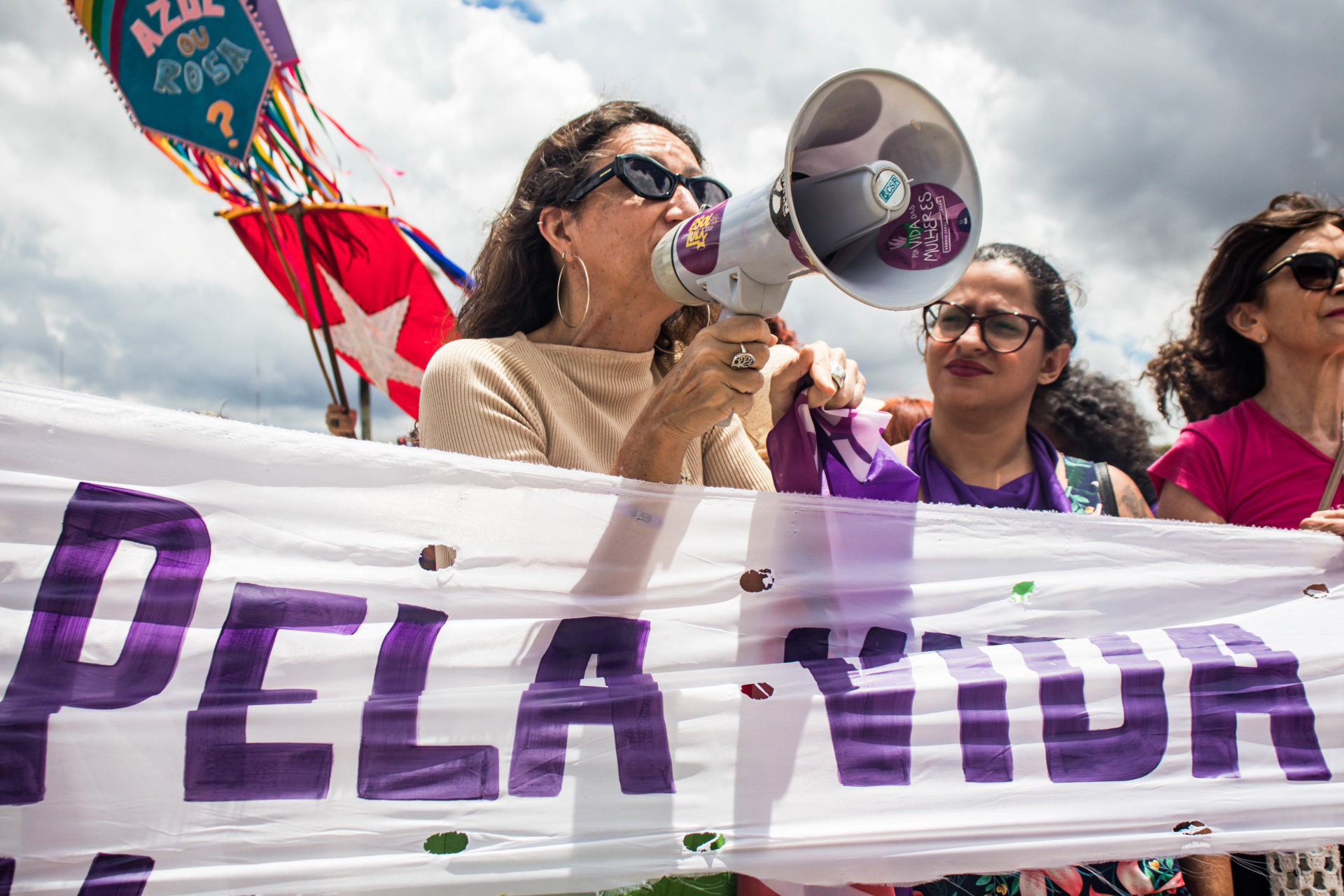 Ato Basta de feminicídio no DF e entorno. Jan/23. Foto:  Nívea Magno