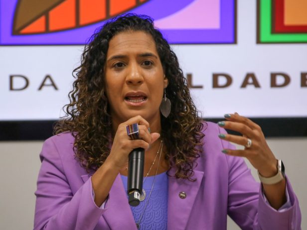 Ministra da Igualdade Racial, Anielle Franco. Foto: Fabio Rodrigues-Pozzebom/ Agência Brasil