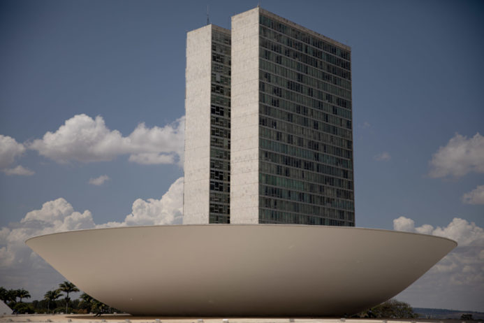 Vista do prédio do Congresso Nacional. Foto: Joédson Alves/Agência Brasil