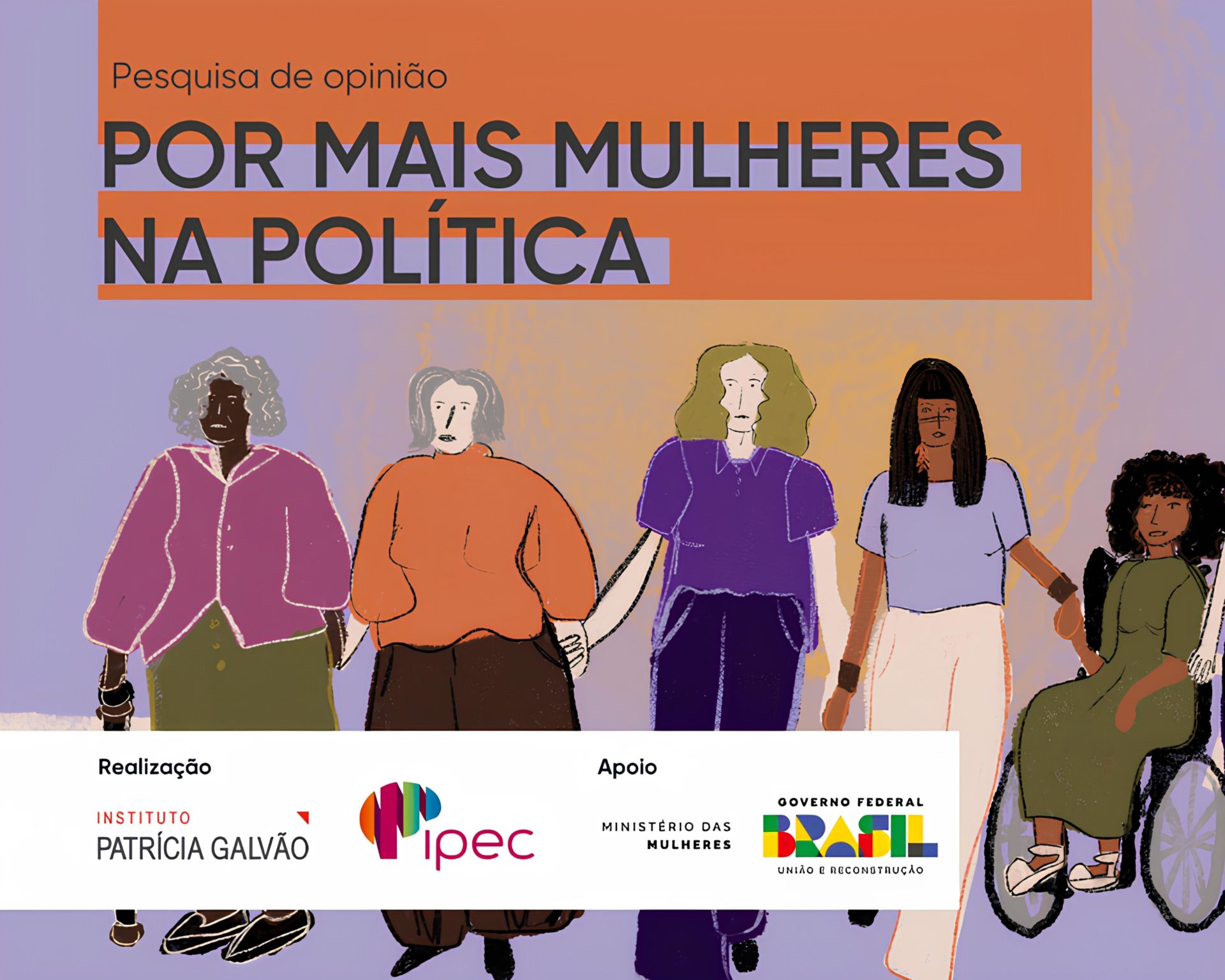 Por Mais Mulheres na Política (Instituto Patrícia Galvão e Ipec, 2025)