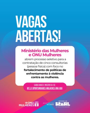 consultoria-Fortalecimento de Políticas Públicas para as Mulheres