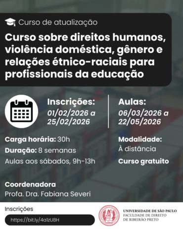 curso direitos humanos, VD de gênero e relações étnico-raciais