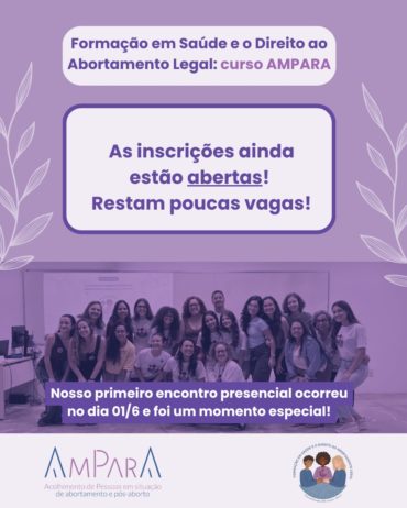 formação em saúde curso AMPARA