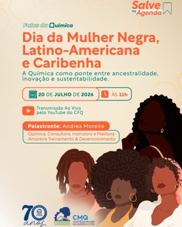 falas da quimica dia da mulher negra latino caribenha