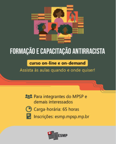 curso formacao e capacitacao antirracista