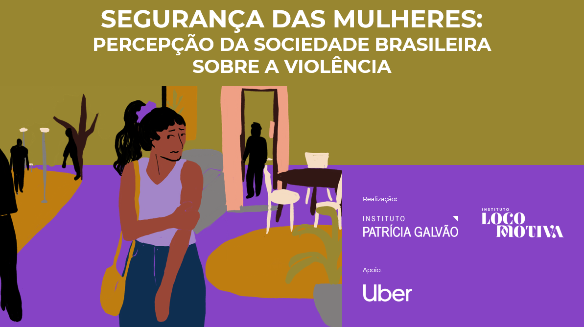 Segurança das mulheres: percepção da sociedade brasileira sobre a violência (Instituto Patrícia Galvão e Locomotiva, setembro/2026)
