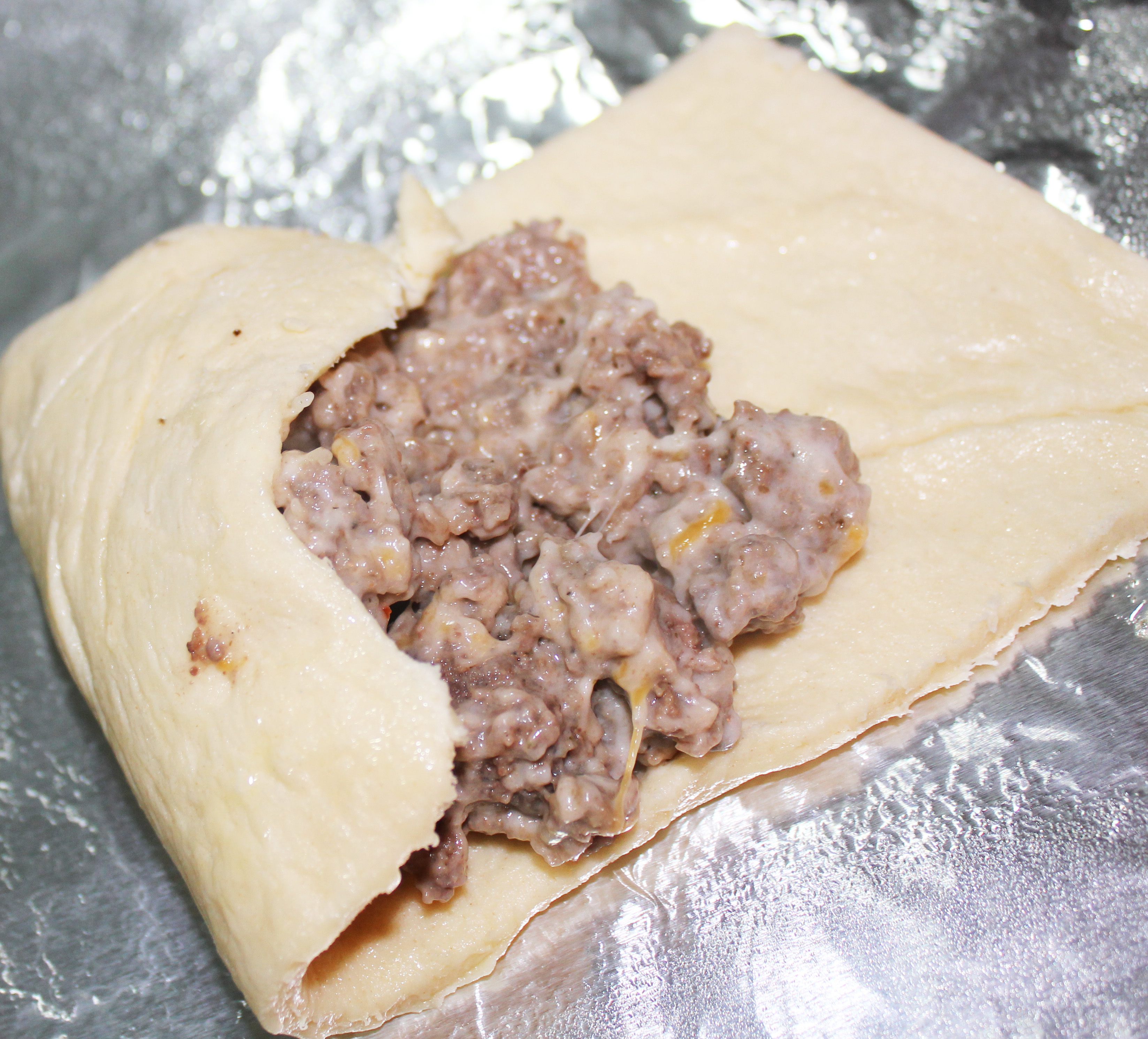 pork pie filling in dough