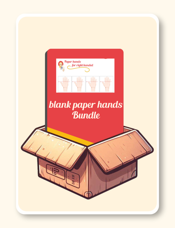 Blank Paper Hands Bundle