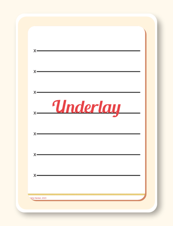 Underlay