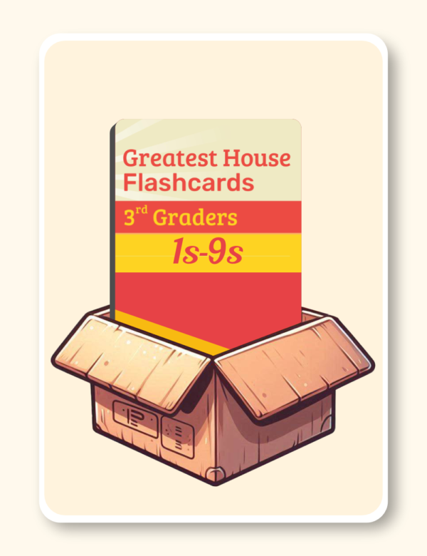 Greatest House Flashcards 3rd graders