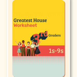 Greatest house 3rd graders worksheet 1-9